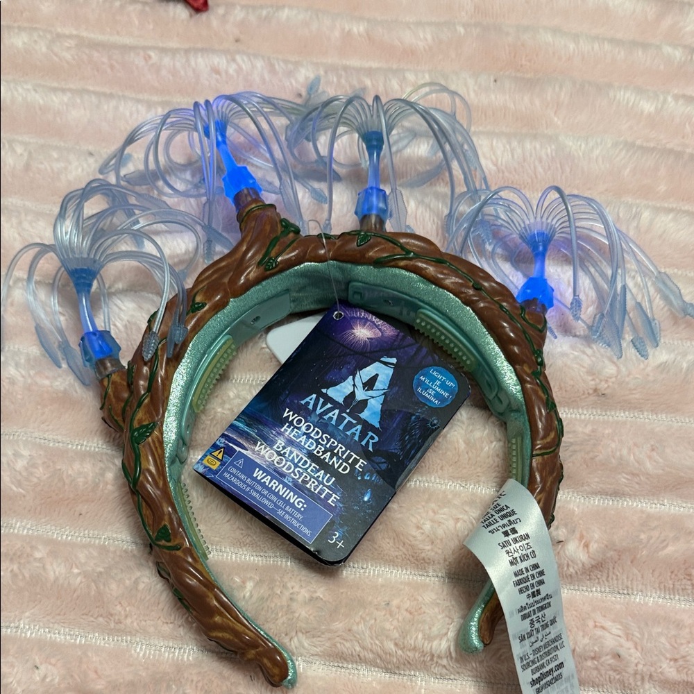 Woodsprite Light-Up Headband in Brown and Blue
